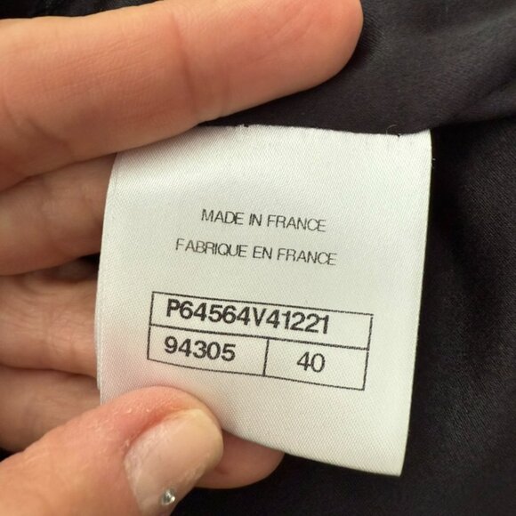 Chanel star print shimmer fabric vest size 40 - Picture 4 of 6